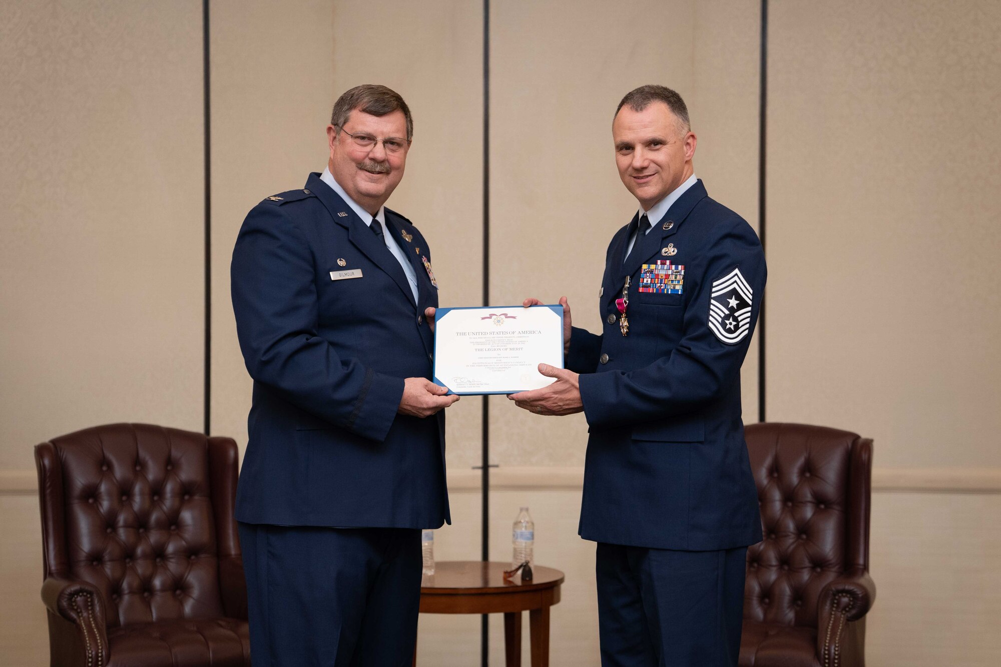 Chief Barber Retirement Ceremony Photo