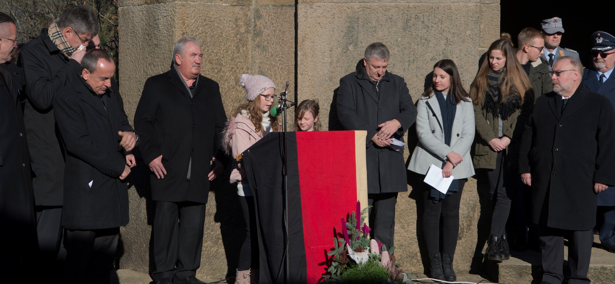 The National Day of Mourning was established in 1922. The youth group focuses on learning about Democracy and learning about the global mistakes of the past to make a better future.