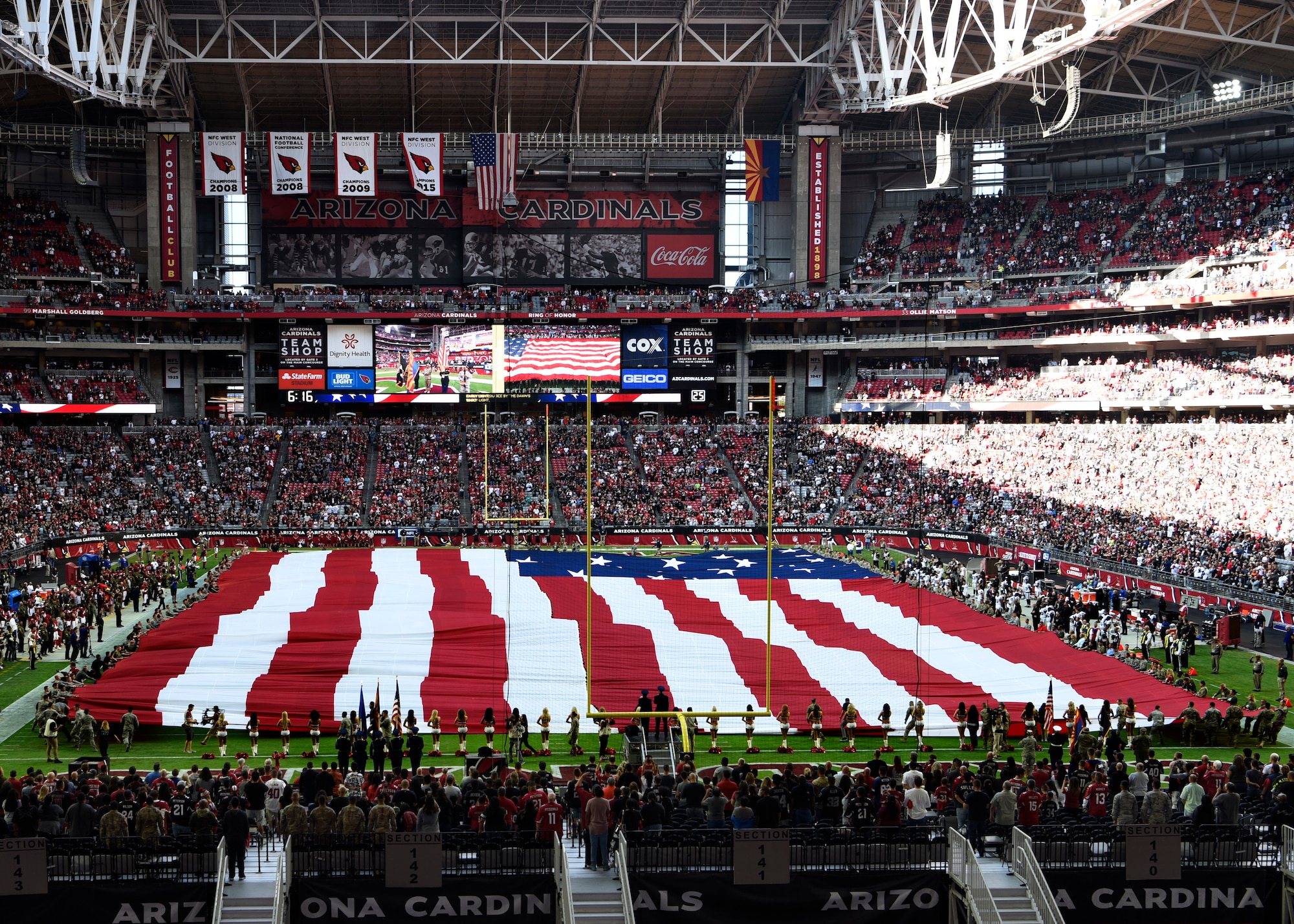 Arizona Cardinals Salute to Service > Luke Air Force Base