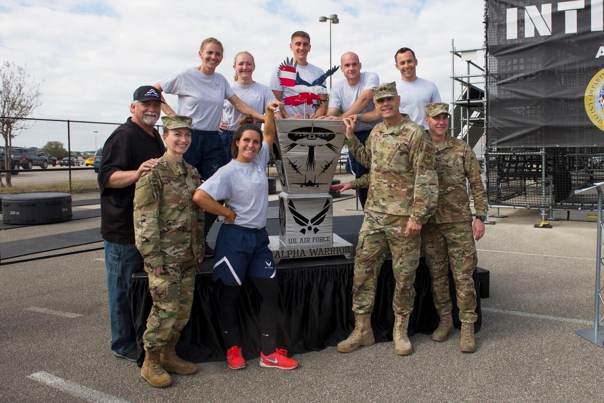 The first Inter-Service Alpha Warrior Battle took place Saturday, Nov. 17, 2018 at the Alpha Warrior Proving Grounds Retama Park in Selma, Texas.