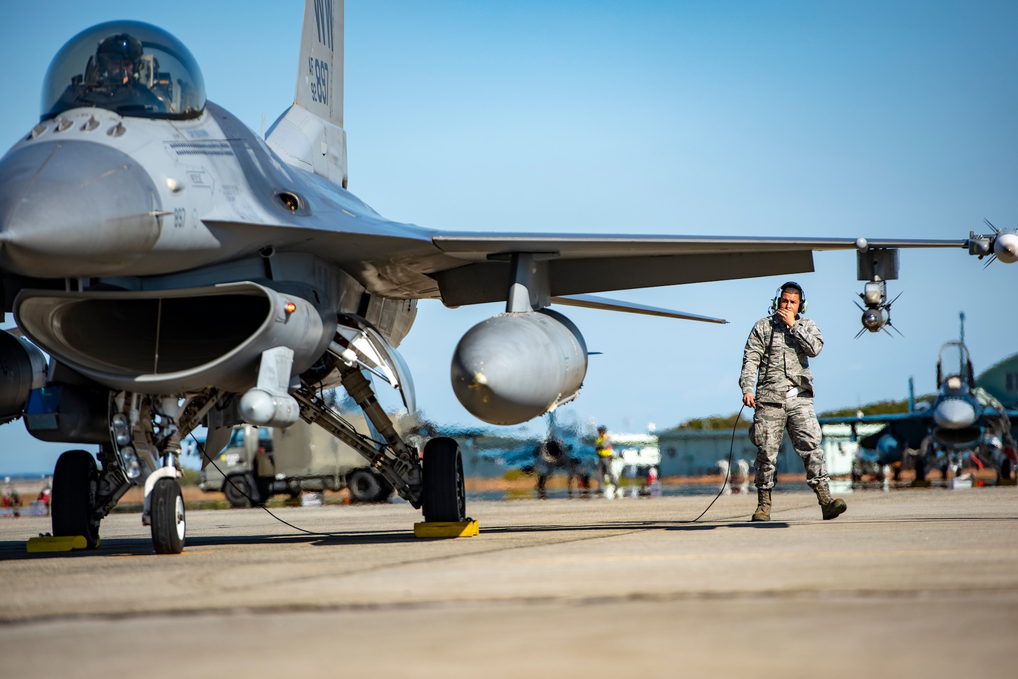 The 35th Fighter Wing participated in an aviation training relocation at Tsuiki Air Base, Japan, Nov. 5-8.