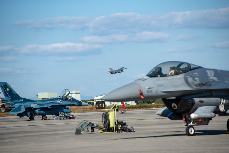 The 35th Fighter Wing participated in an aviation training relocation at Tsuiki Air Base, Japan, Nov. 5-8.