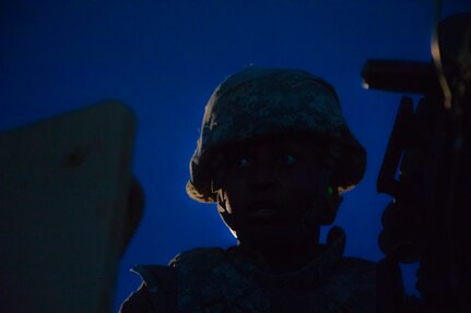 Downed Gunner training exercise