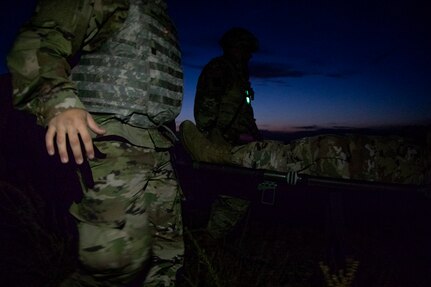 Downed Gunner training exercise