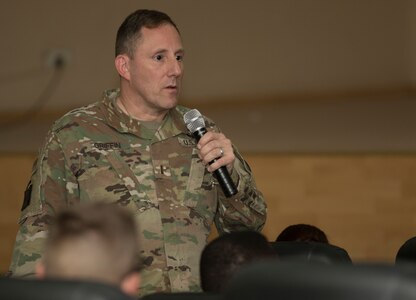 Chief Warrant Officer 5 Hal Griffin lll Town Hall