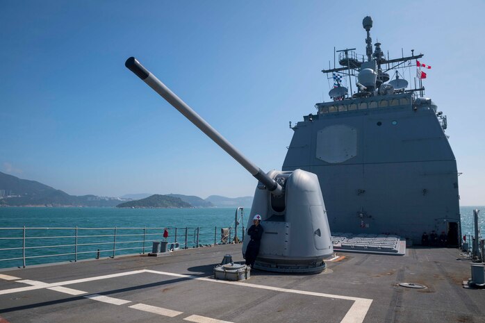 Ronald Reagan Carrier Strike Group ships visit Hong Kong