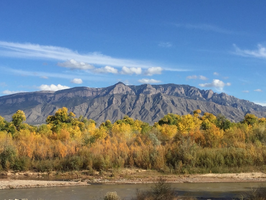 CORRALES, N.M. – Autumn colors along the Rio Grande, as seen from one of the District’s restoration sites, Oct. 21, 2018. Photo by Danielle Galloway. This 2018 photo drive entry was one in a four-way tie for second place based on employee voting.