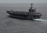 U.S. Navy stock photo. USS John C. Stennis (CVN 74). John C. Stennis is underway conducting routine operations in the U.S. Pacific Fleet area of operations.