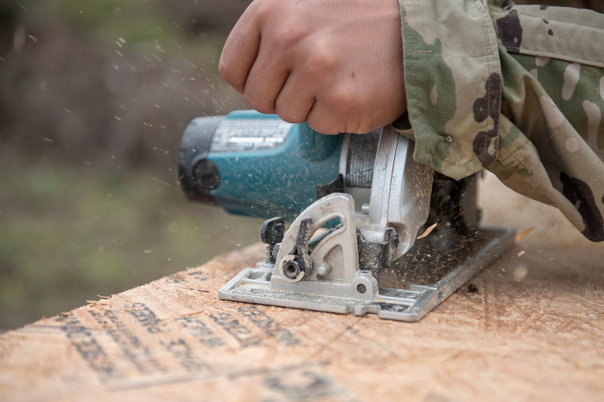 TF Phoenix Airmen repair building roofs