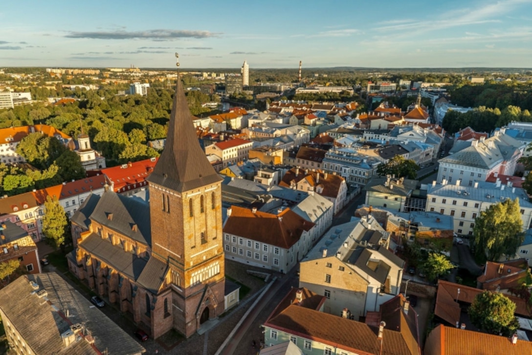 Tartu city in Estonia