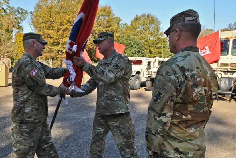 Maj. Gen. Christian says farewell in relinquishment of command ceremony