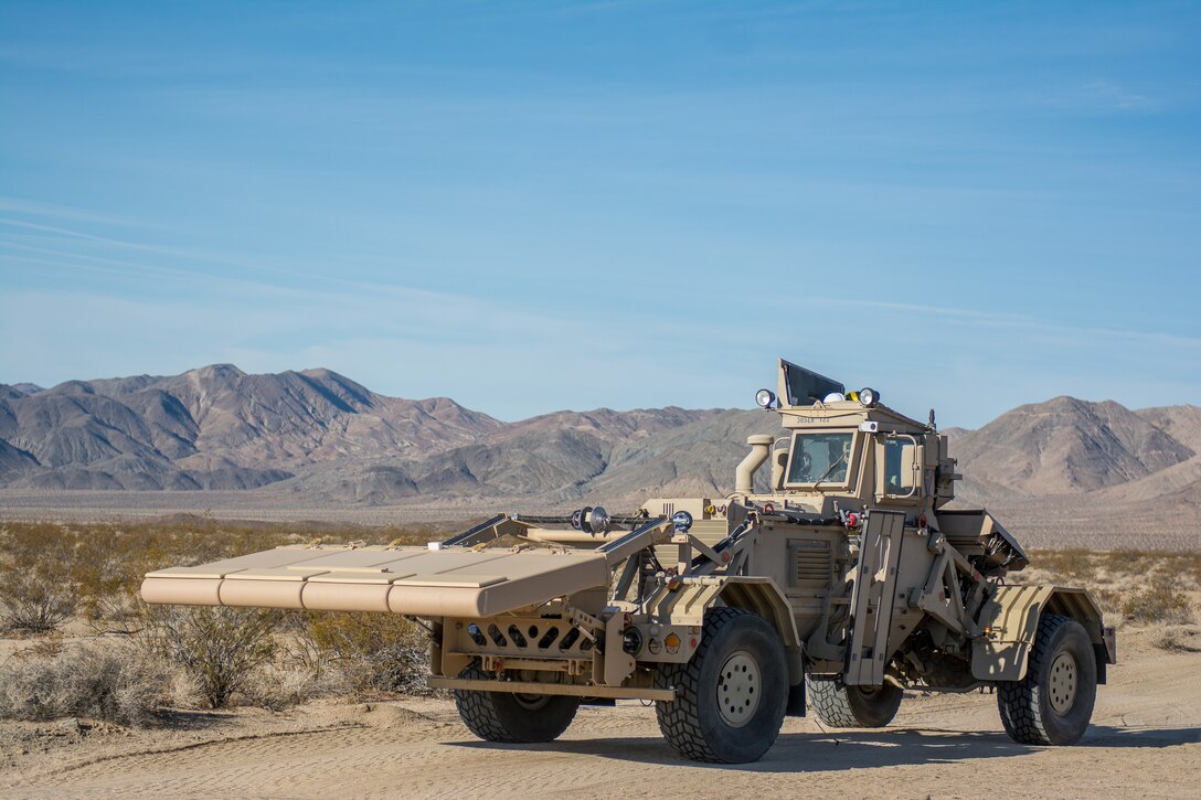 Route clearance unit gets new components for its life-saving mine detection vehicles