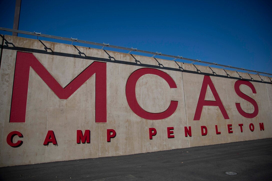 Marine Corps Air Station (MCAS) Camp Pendleton, California, Nov. 20, 2018. The MCAS mission is to maintain and operate air station facilities and property to provide support to I Marine Expeditionary Force, and other units visiting Camp Pendleton to enhance their mission capability and combat readiness. (U.S. Marine Corps photo by Cpl. Noah Rudash)