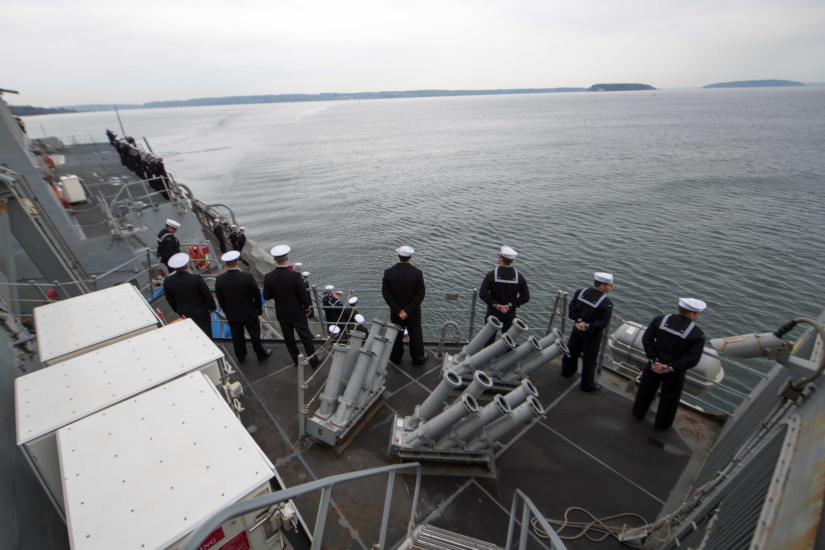 USS Shoup returns home from Indo-Pacific deployment