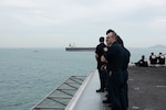 John C. Stennis Carrier Strike Group Ships Visit Singapore