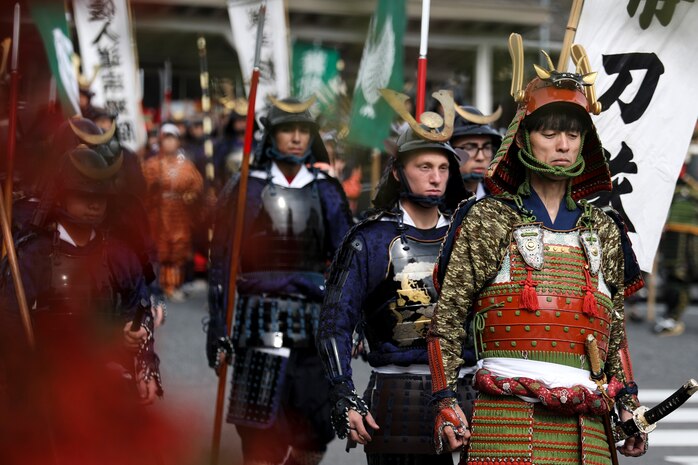 Marines participate in 29th annual Kuragake Festival