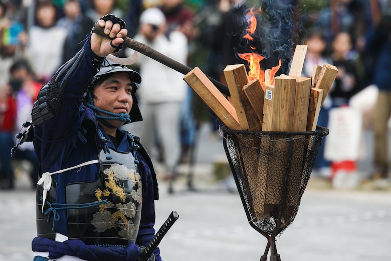 Marines participate in 29th annual Kuragake Festival