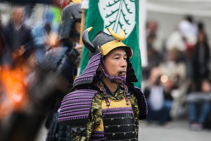 Marines participate in 29th annual Kuragake Festival
