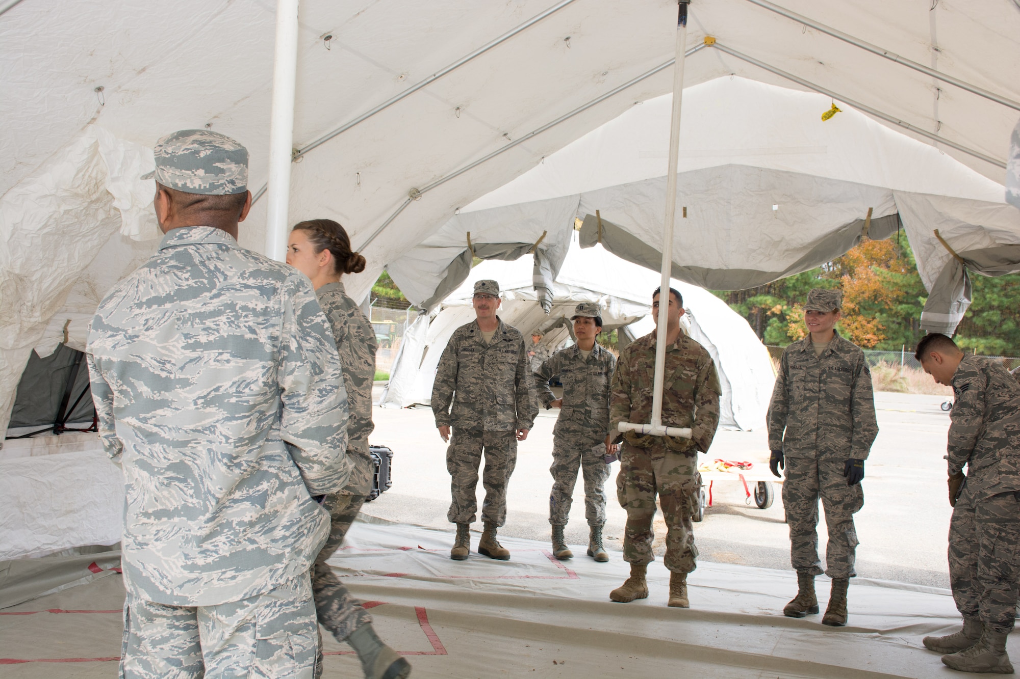 192nd Medical Group Airmen train for CERFP mission