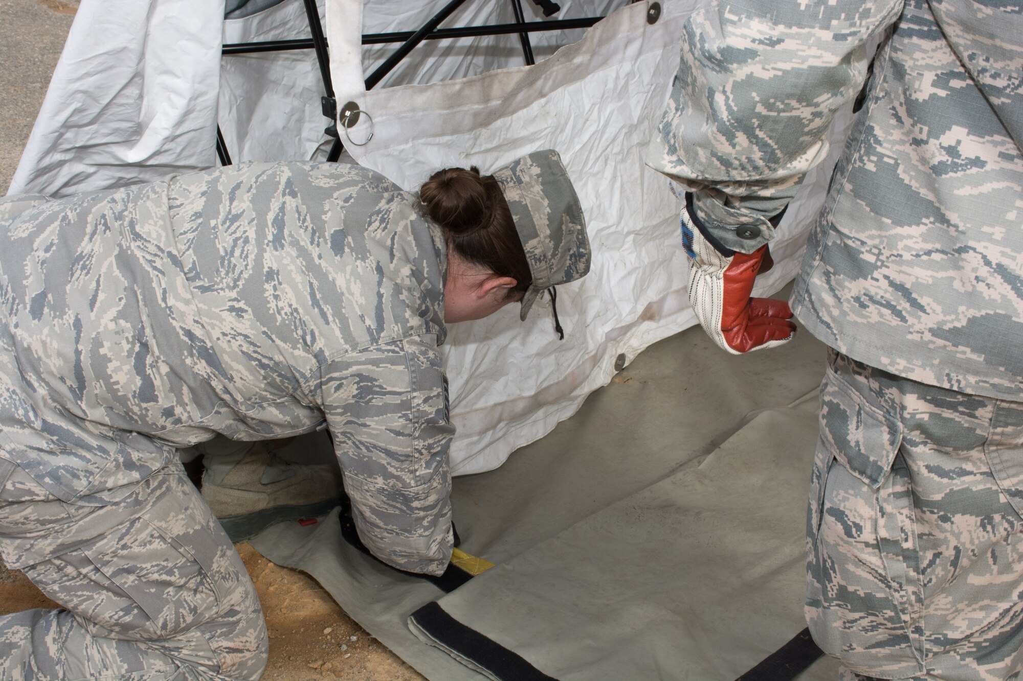192nd Medical Group Airmen train for CERFP mission