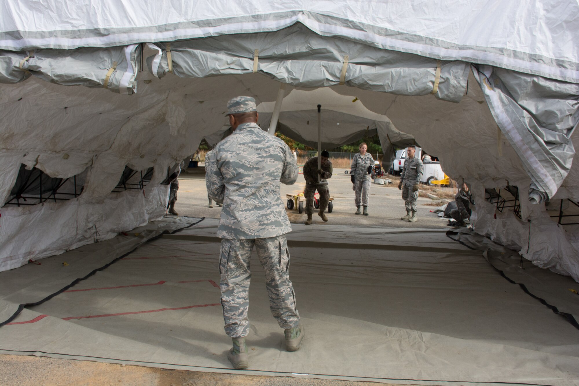 192nd Medical Group Airmen train for CERFP mission