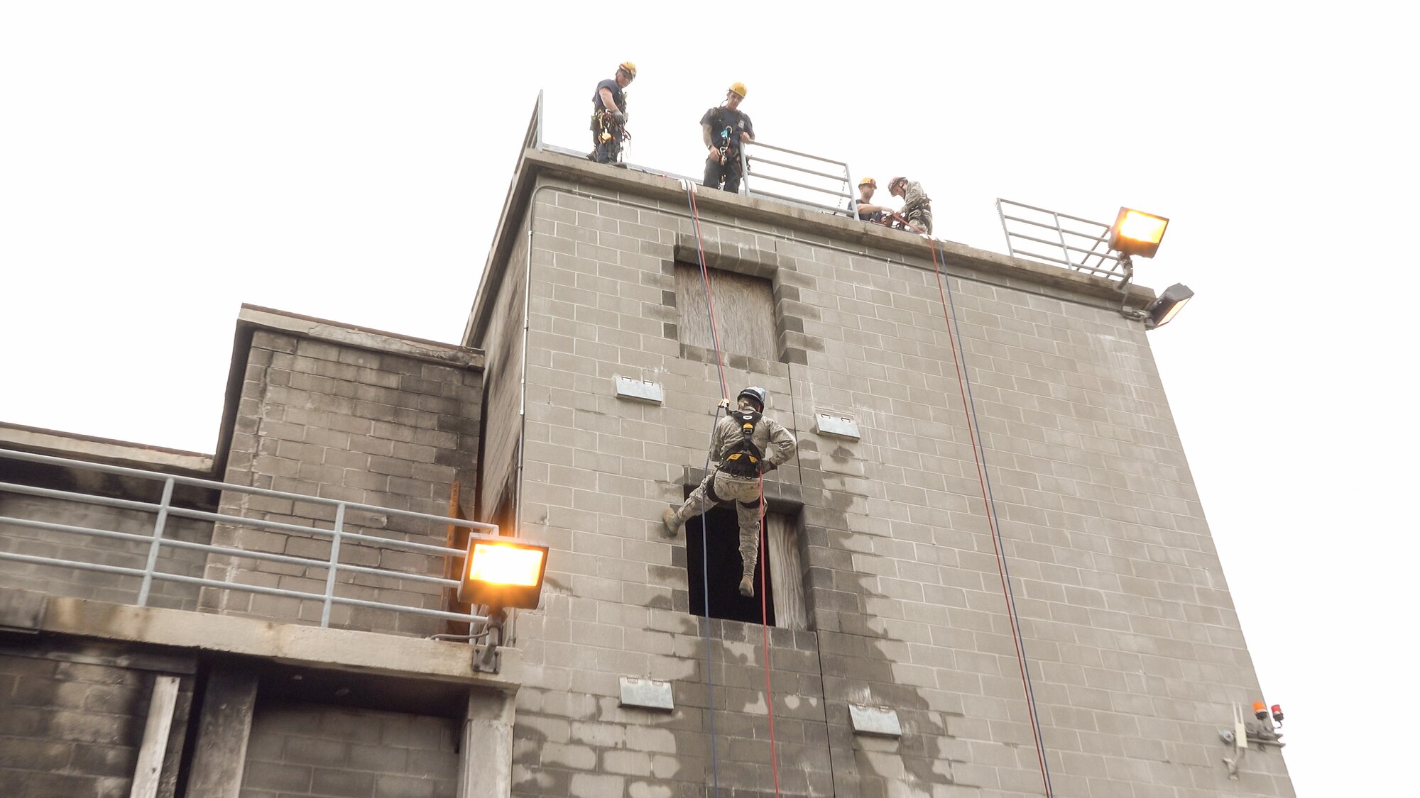 192nd Medical Group Airmen train for CERFP mission