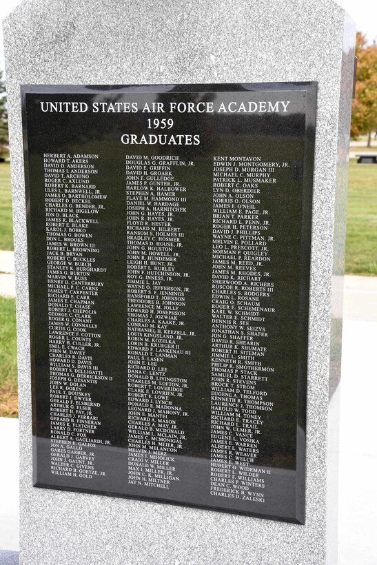 First Class of the Air Force Academy Memorial at the National Museum of the USAF.