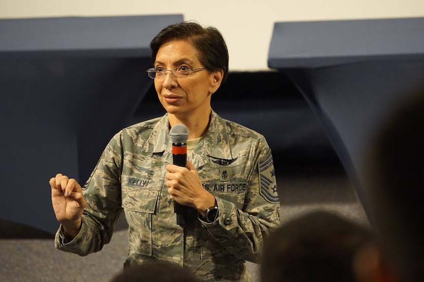 AFRC Command Chief Master Sgt Ericka Kelly