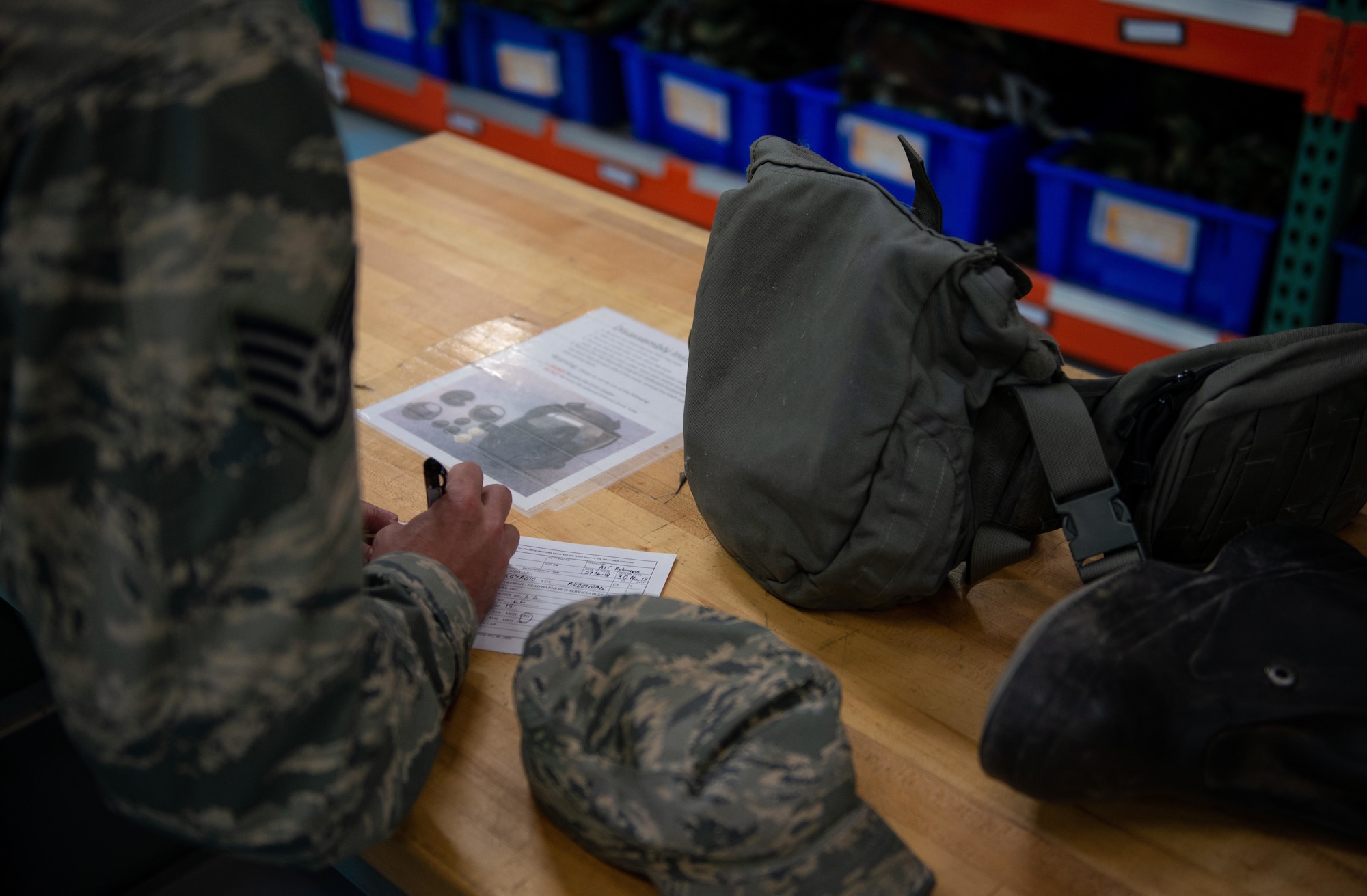 CBRN gear checkout process improves