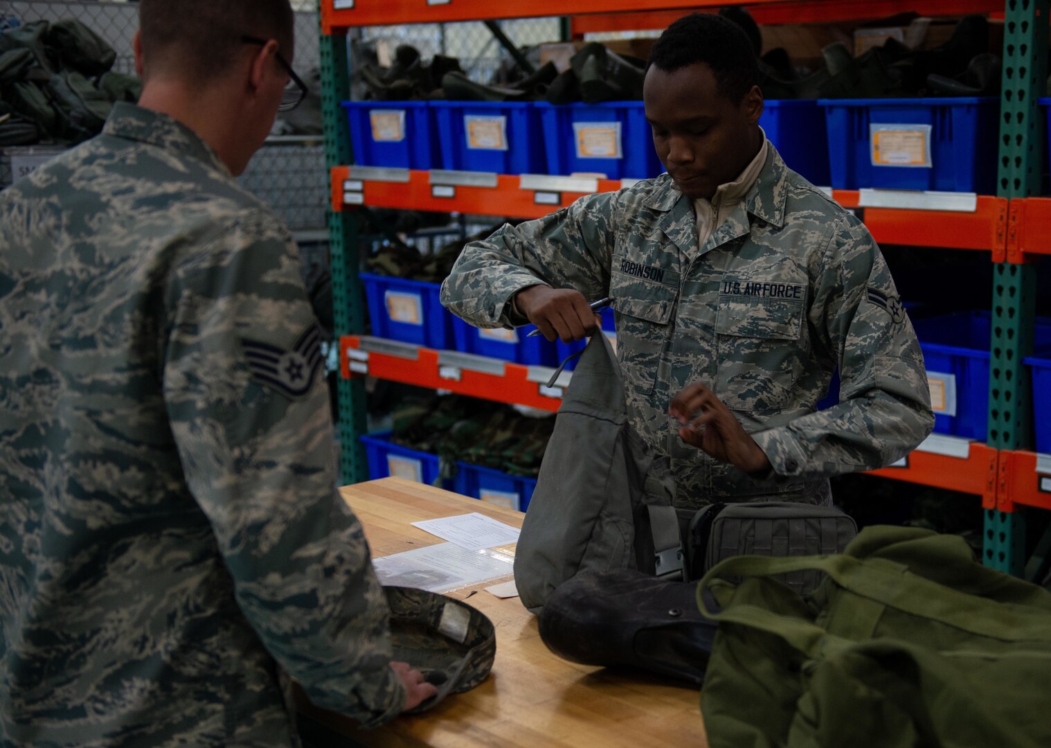 CBRN gear checkout process improves