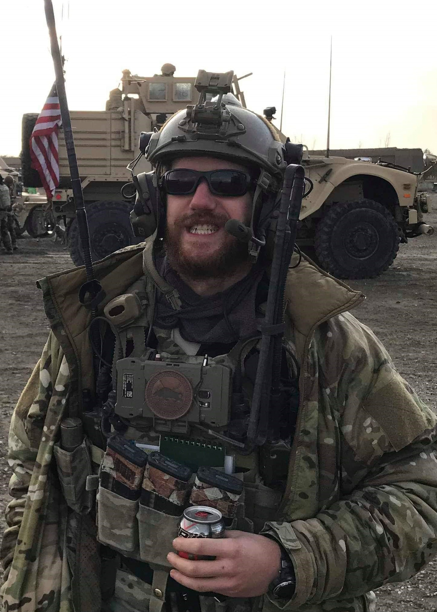 U.S. Air Force Staff Sgt. Dylan Elchin, a Special Tactics combat controller with the 26th Special Tactics Squadron, was killed when his vehicle hit an improvised explosive device in Ghazni Province, Afghanistan, Nov. 27, 2018.