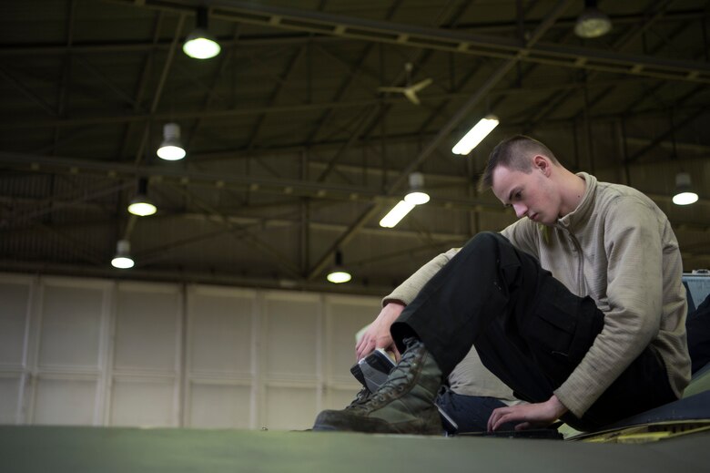 Technical orders are what Airmen use to fix a discrepancy on an F-16. The orders explain each step needing to be done to the aircraft in detail.