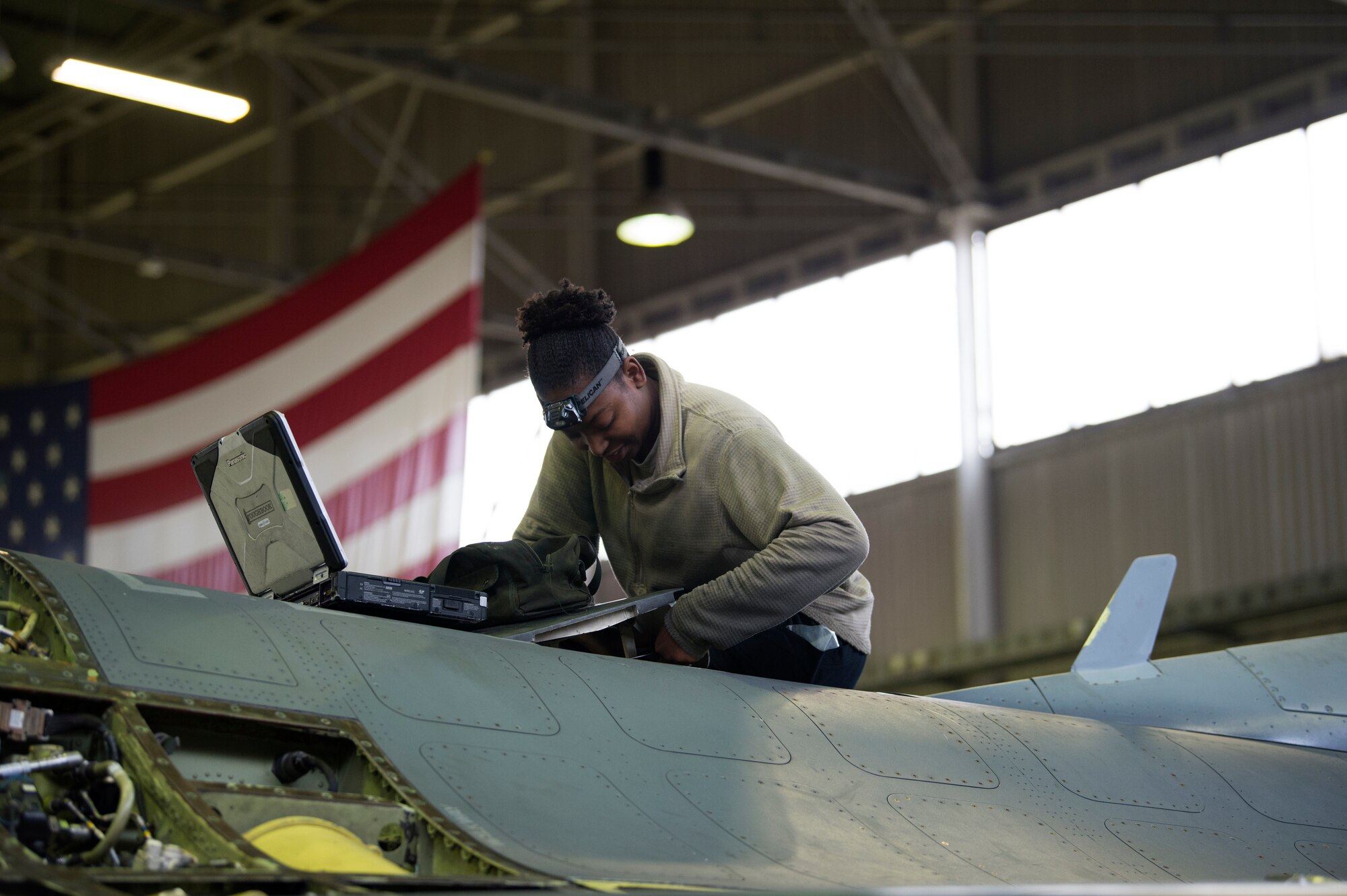 Electrical wiring within an F-16 can control several functions of the aircraft including control of landing gear and functions within the cockpit.