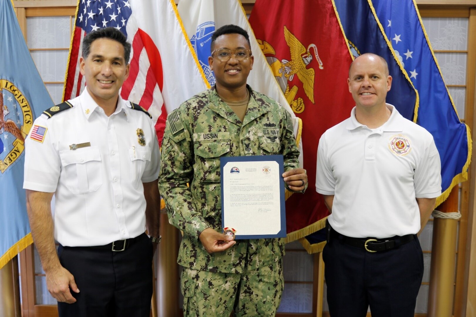 Yokosuka Service Member honored for Volunteer Service