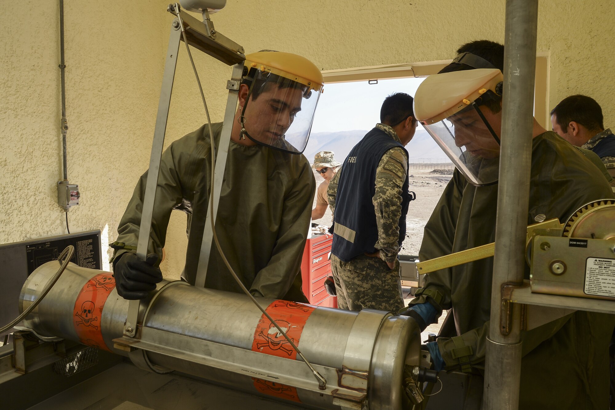 Hydrazine Mobile Training Team in Chile