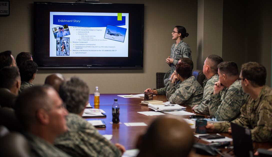 932nd Airlift Wing Airman Spotlight on Command Post technician, Staff Sgt. Jessica Roberts.