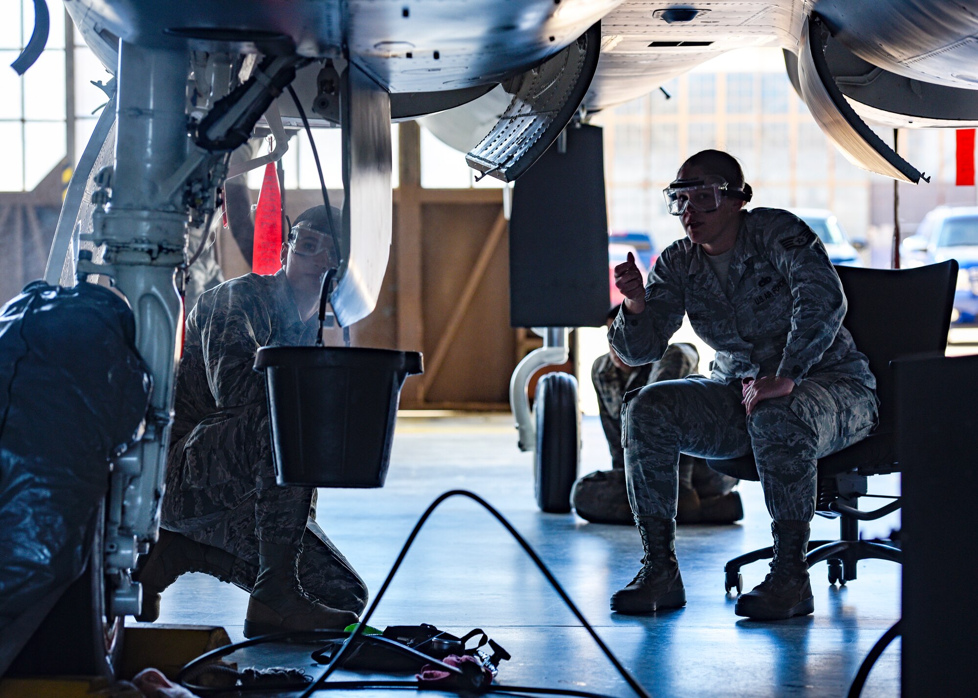 Sheppard Airmen in Training.