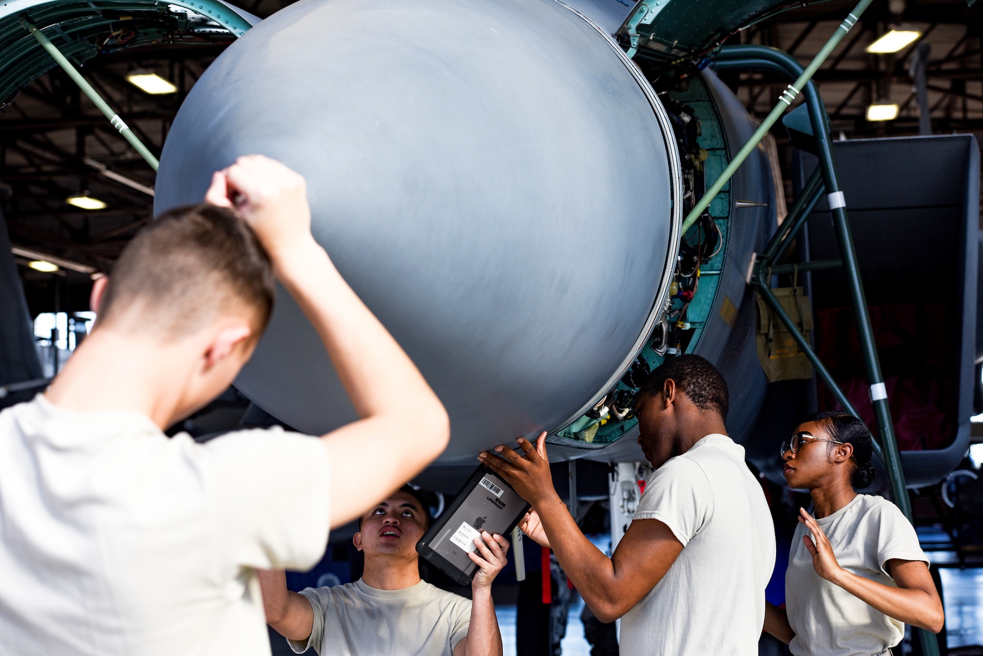 Sheppard Airmen in Training.