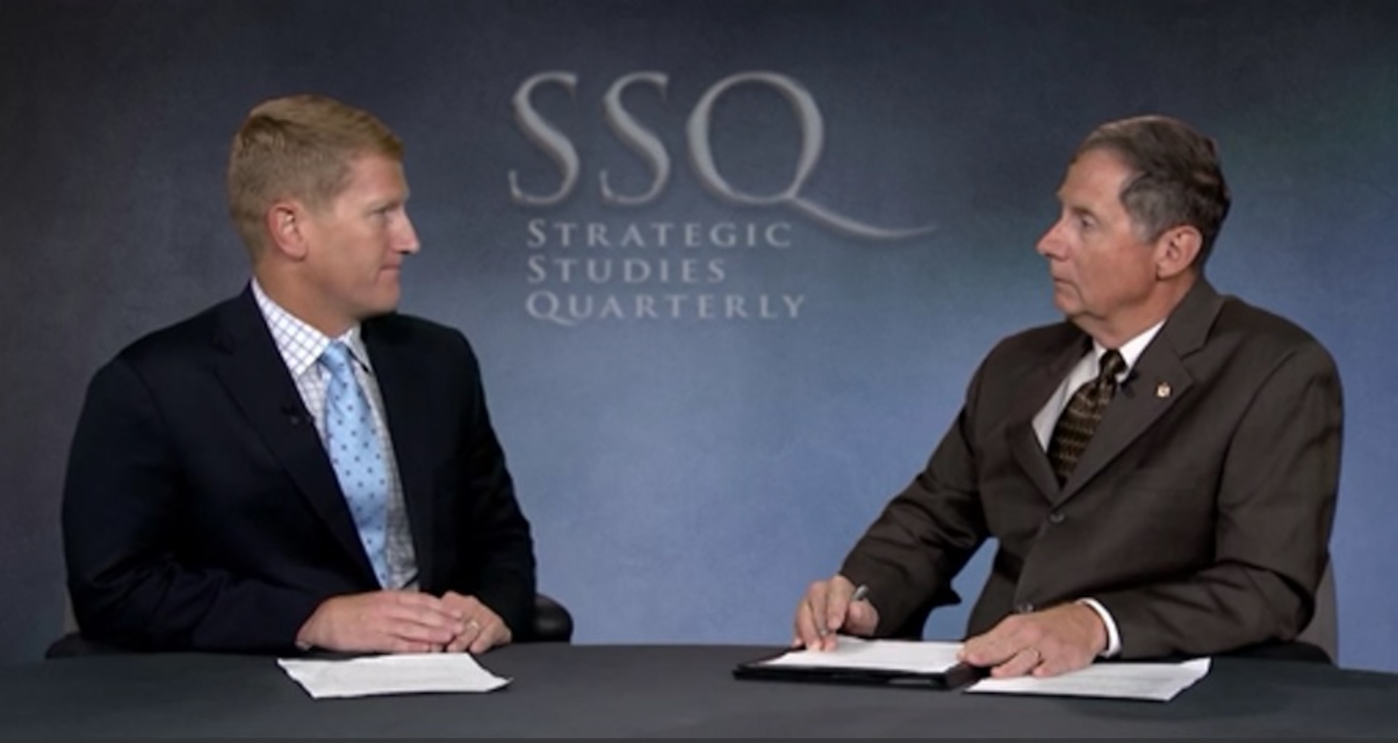 Strategic Studies Quarterly Editor (Mike Guillot) interviews Dr. Adam Lowther