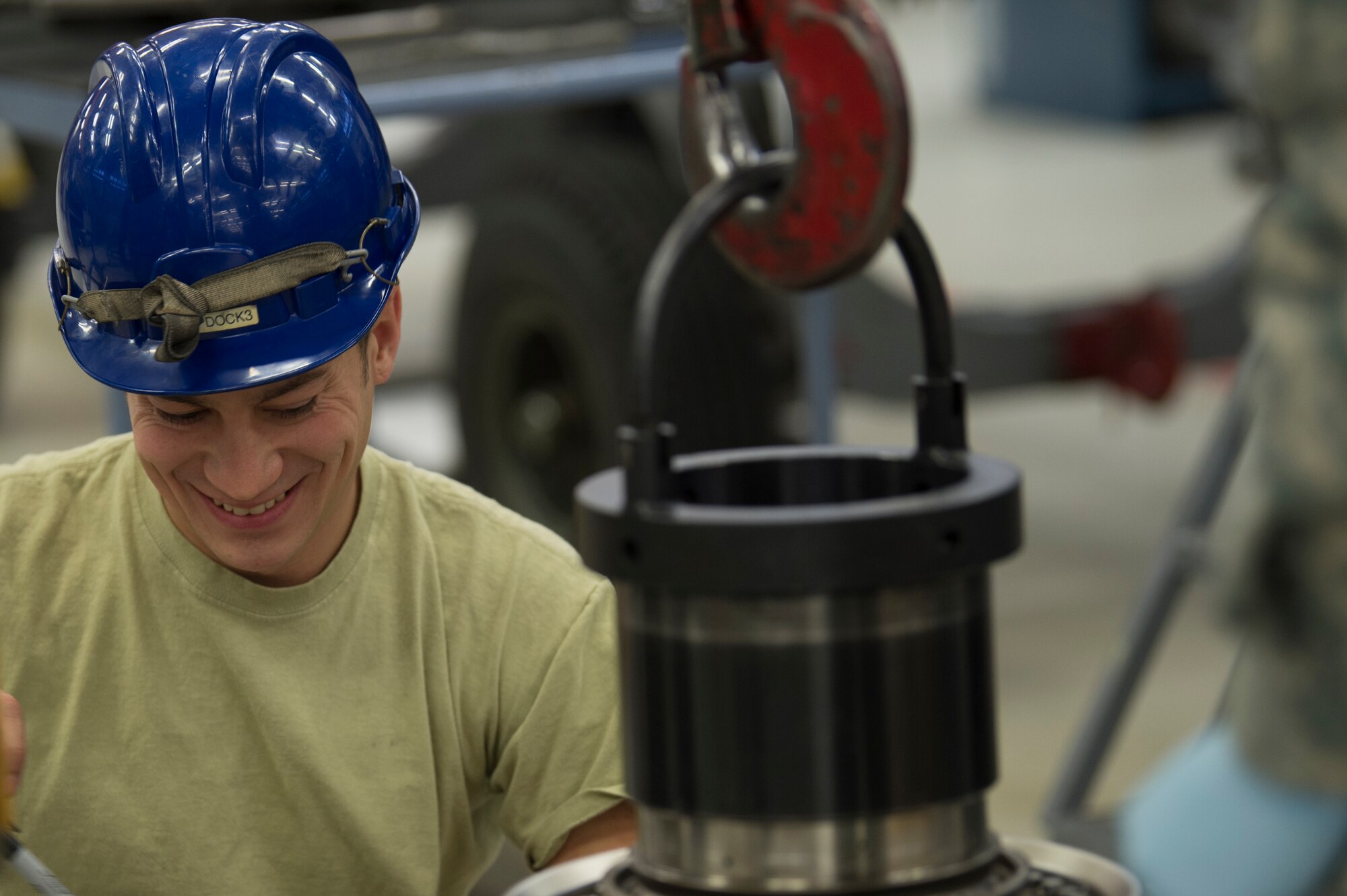 Dry ice is used to soften the metal around the HPT in order for it to fit in the core compressor which makes up the main component of the engine.