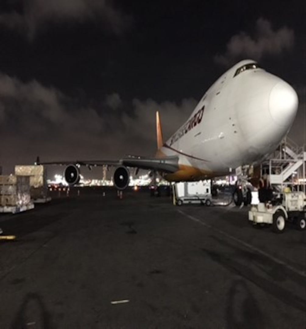 Barstow distribution center supplies tents to victims of Super Typhoon Yutu
