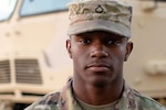 Pfc. Rashad Billingsley of the 2025th Transportation Company in Jacksonville, Ala., used his combat life-saving training to help save a 12-year-old girl who was shot at the Riverchase Galleria mall Nov. 23, 2018.