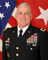 Brigadier General (P) Eugene (Gene) J. LeBoeuf poses for command photo.