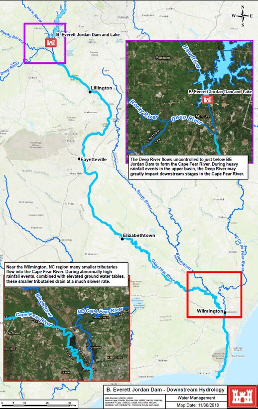 Over the past three months, the southern coastal plain of North Carolina has received record rainfall and experienced record flooding. Not only have surface waters been impacted, but also groundwater. High water tables are slow to recover, so these conditions will continue to exacerbate local flooding.