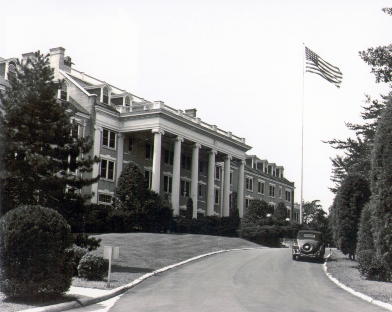 Photo of Arlington Hall home to the Army's Signal Intelligence Service NSA's predecessor