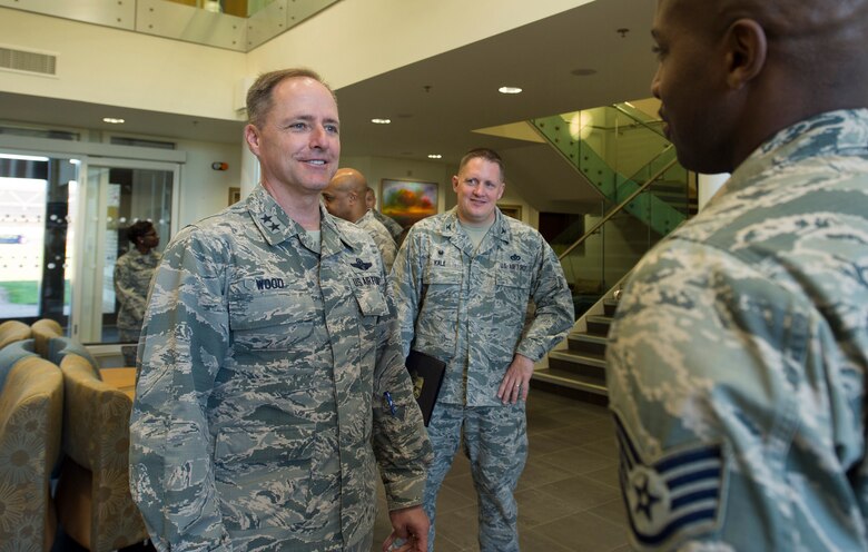 3rd Air Force Leadership visits 501st Combat Support Wing