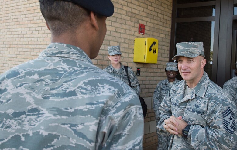 3rd Air Force Leadership visits 501st Combat Support Wing