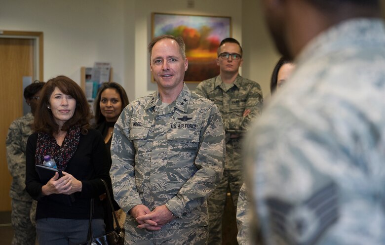 3rd Air Force Leadership visit 501st Combat Support Wing
