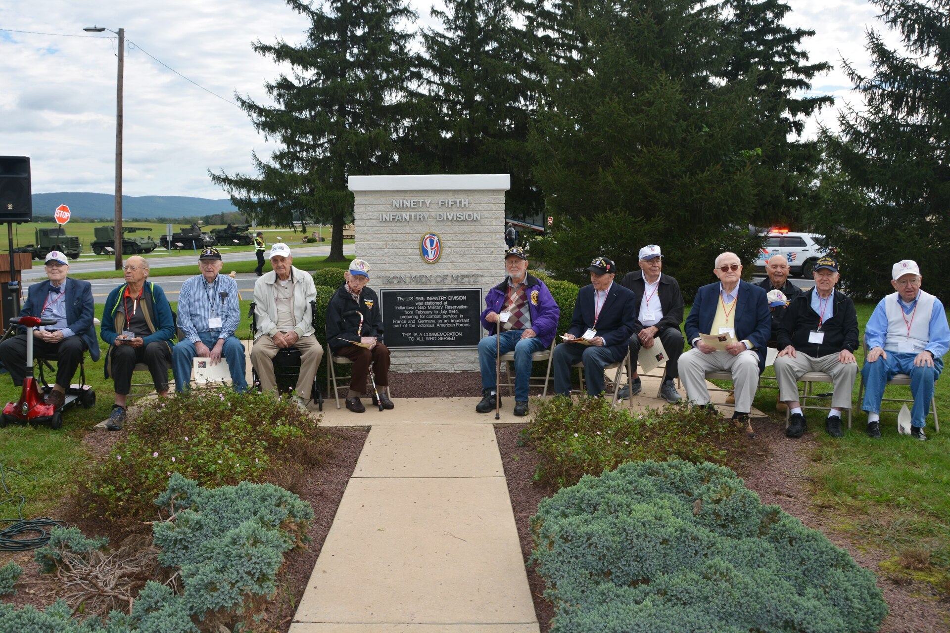 World War II Veterans rededicate monument at Fort Indiantown Gap