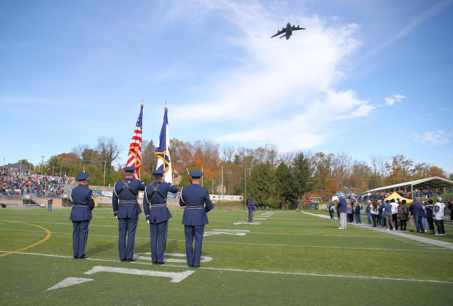 167th Airlift Wing Base Honor Guard, Shepherd University